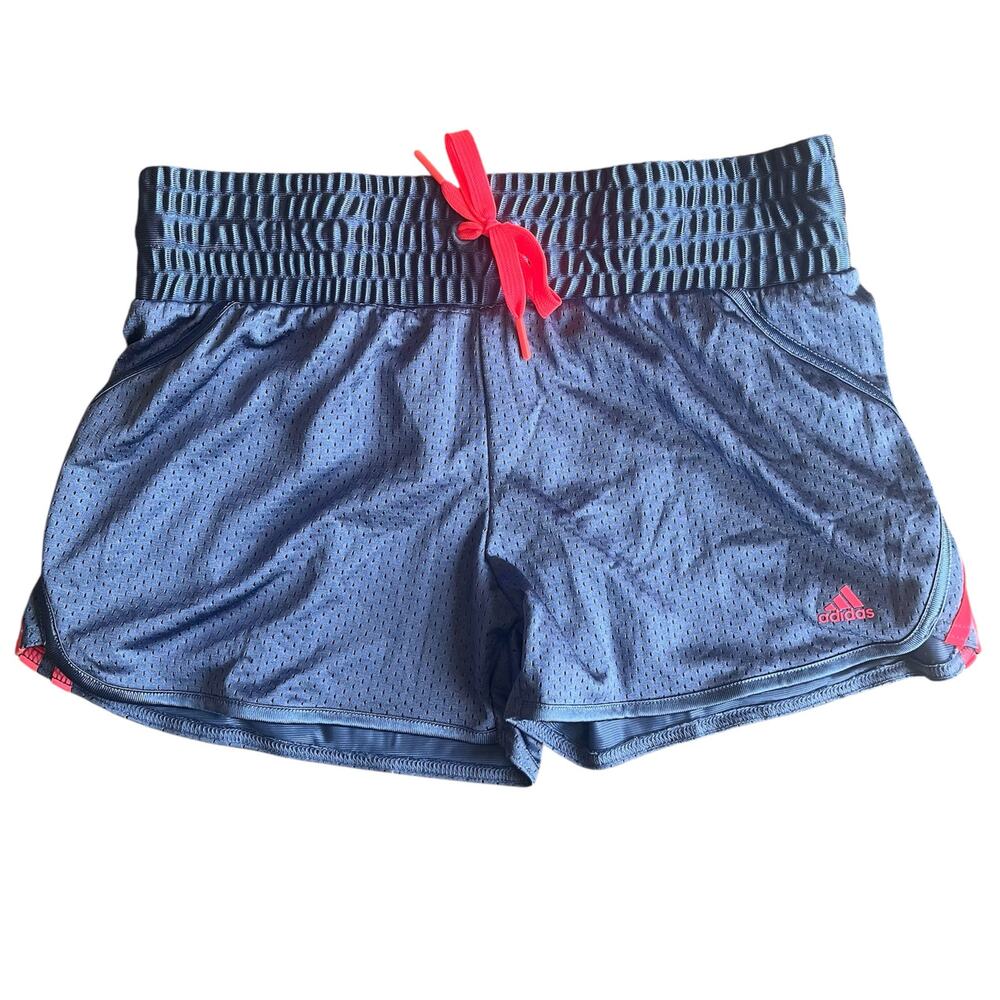 Adidas Blue / Pink Athletic Shorts Size Small (8-10)